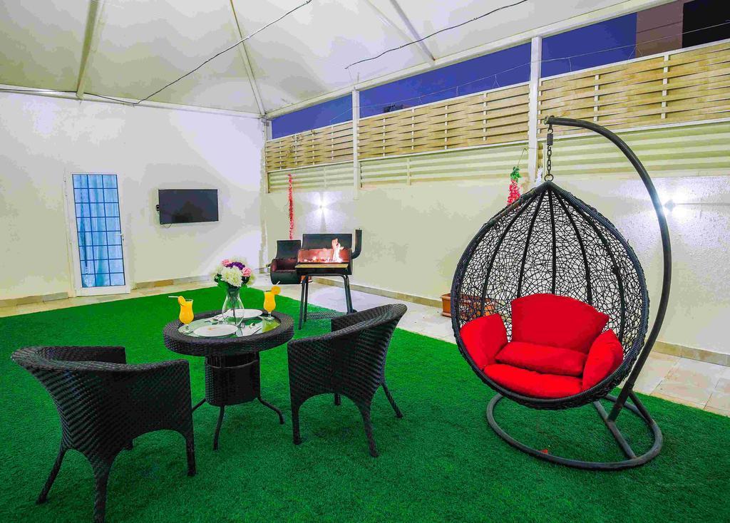 Rest Night Serviced Apartments- Alhamra Riyadh Ngoại thất bức ảnh The interior of a tent